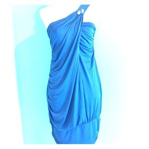 SPICY Mykonos Greece One Shoulder Mini Dress